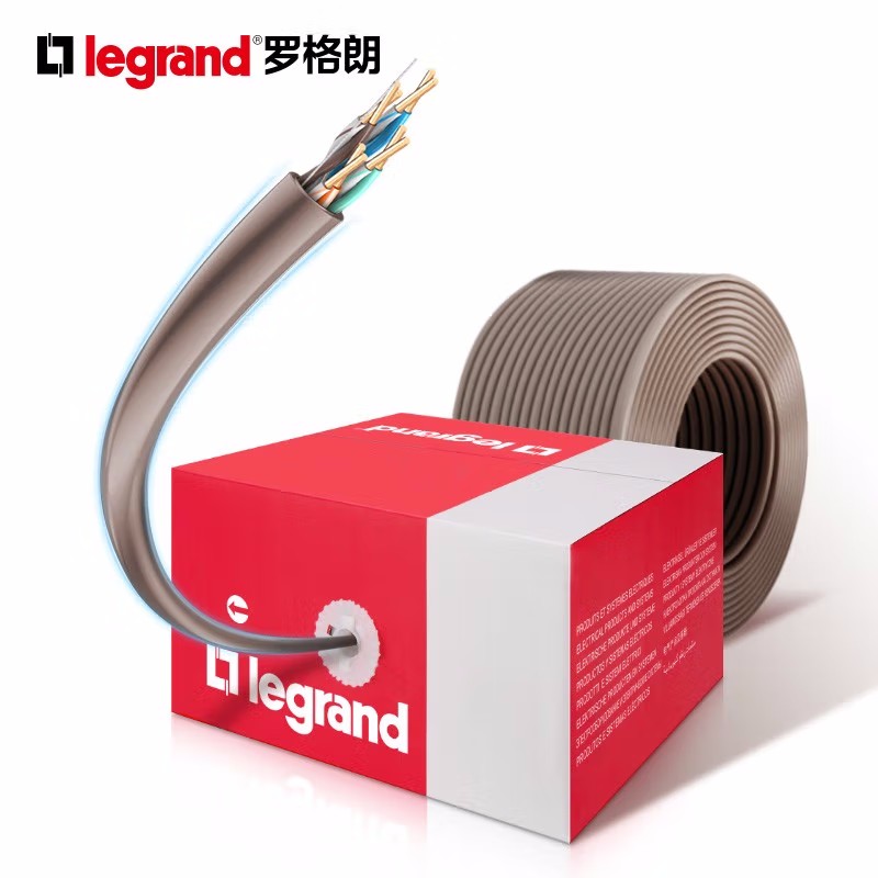 羅格朗六類非屏蔽低(dī)煙(yān)無鹵雙絞線（ 632721）